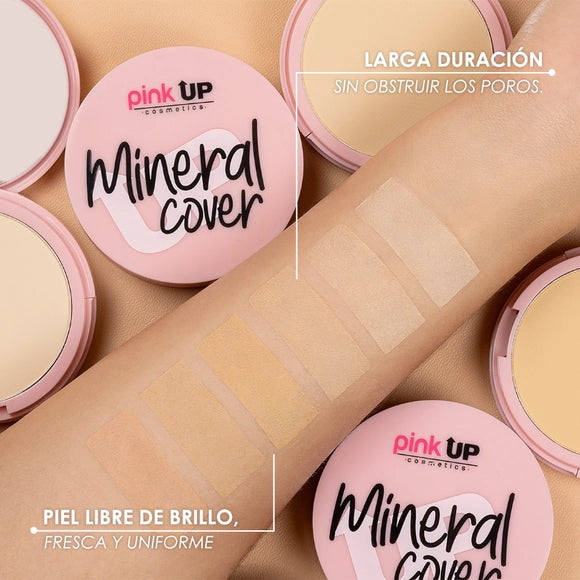 Polvo Compacto Mineral Cover Pink Up