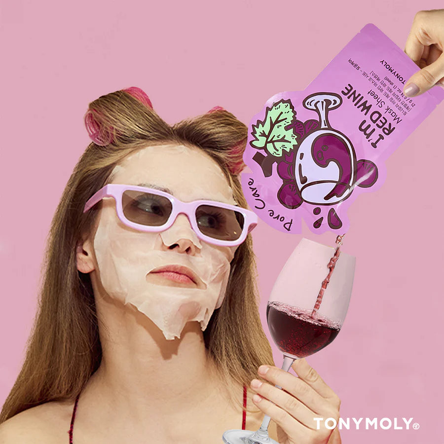 Mascarilla de Vino Tinto - I´m Red Wine Tony Moly